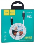 Кабель USB Hoco X21 Plus Type-C- Iphone 20W  білий